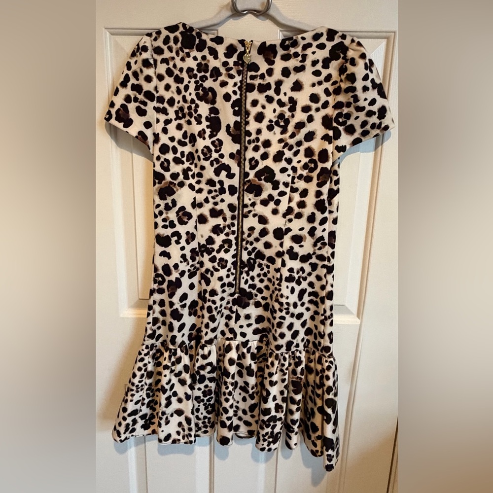🎉Host Pick 🎉Betsey Johnson Leopard Print Mini Dress, size 4. EUC - Picture 3 of 5